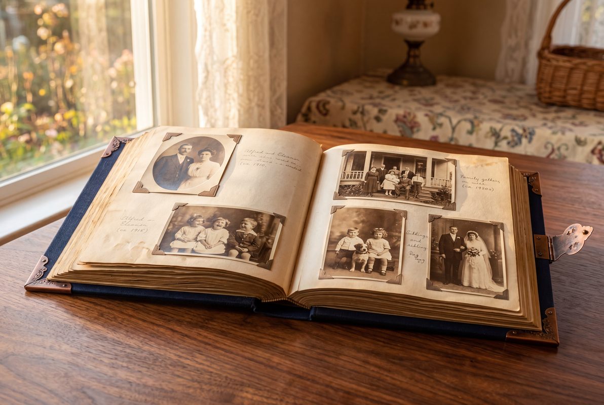 Книга о маме — семейная история с фотографиями